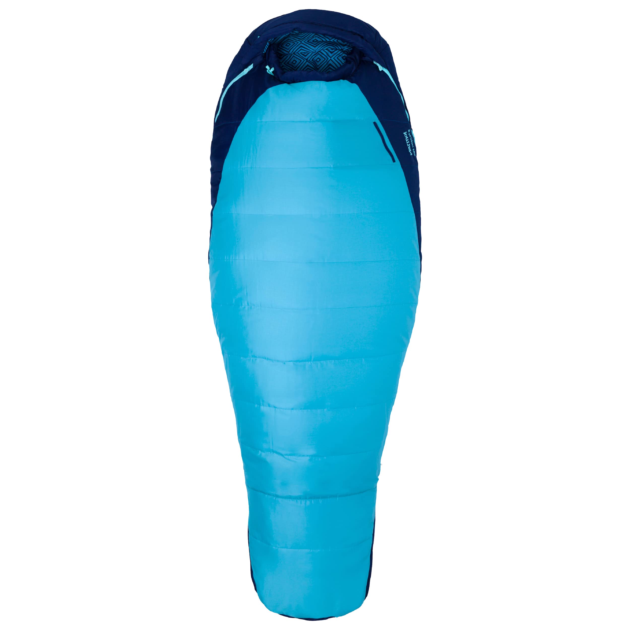 Marmot Trestles 15, Women's Mummy sleeping bag, light and warm 3 seasons sleeping bag