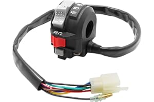 JAVIK Control Switch Engine Start Run Off Headlight for Yamaha Grizzly 600 Kodiak 400 Big Bear 350 Wolverine 350 Warrior 350 Moto-4,OEM# 4GB-83973-09-00 4GB-83973-01-00 4GB-83973-00-00