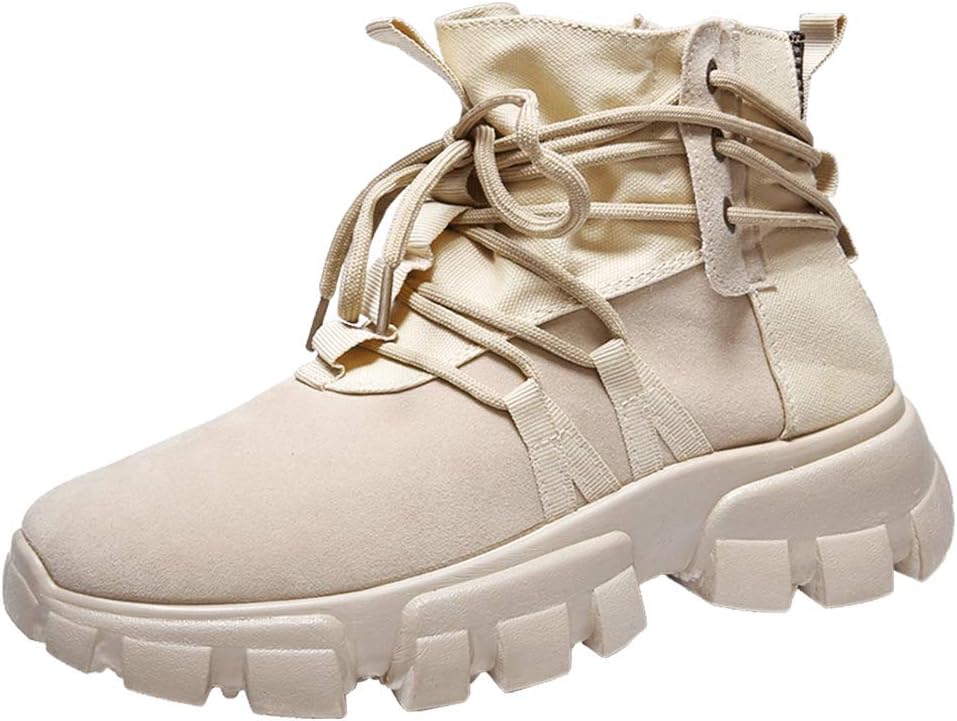 Men's Soft Toe Oil Full Grain Leather Work Boots Highline Foot Lace Up Chukka Boot Size 6.5-10