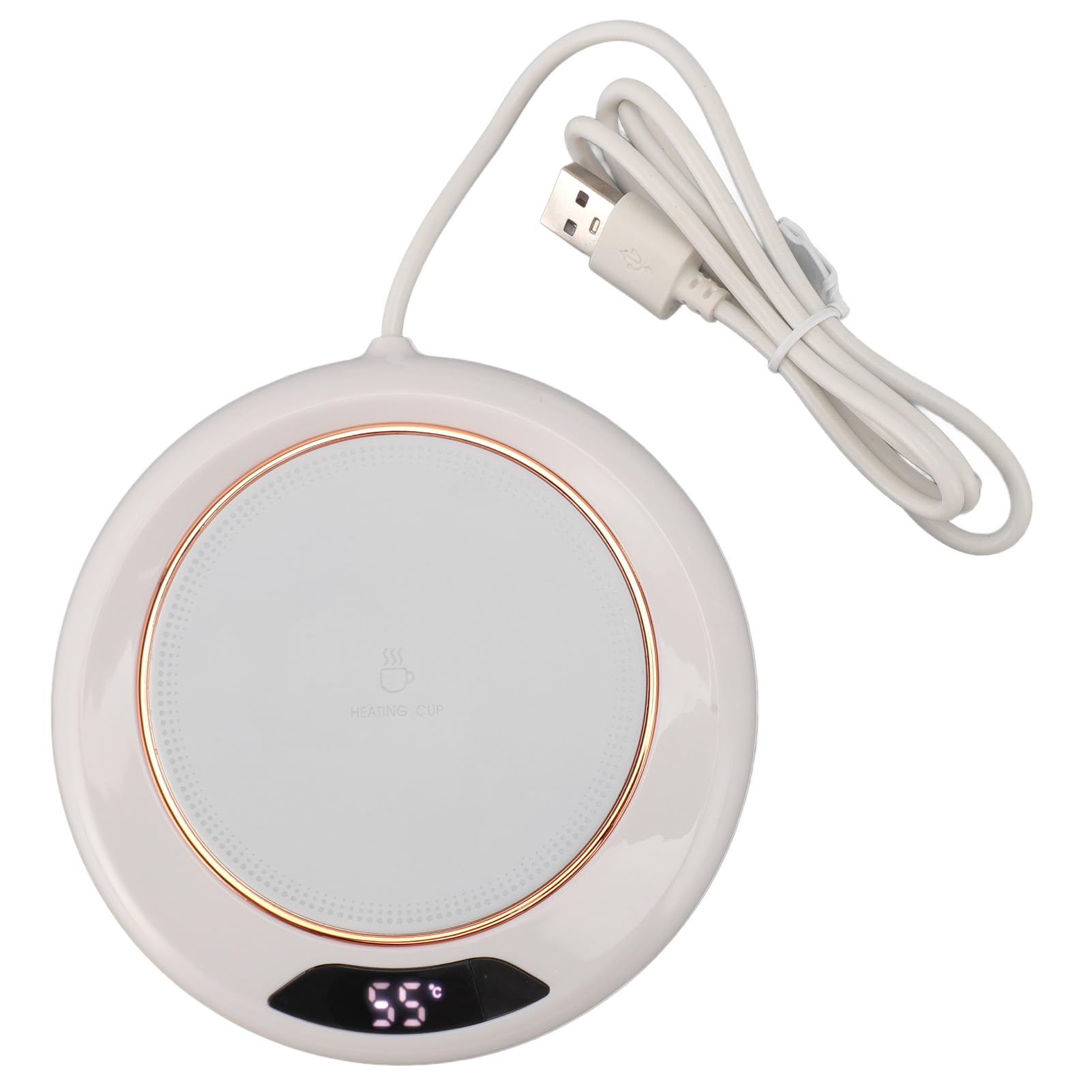 Coffee Mug Warmer, Coffee Warmer with Three Temperature Settings, Electric Coffee Warmer for Desk with Auto Shut Off, Coffee Cup Warmer for Heating Coffee, Beverage, Milk, Tea