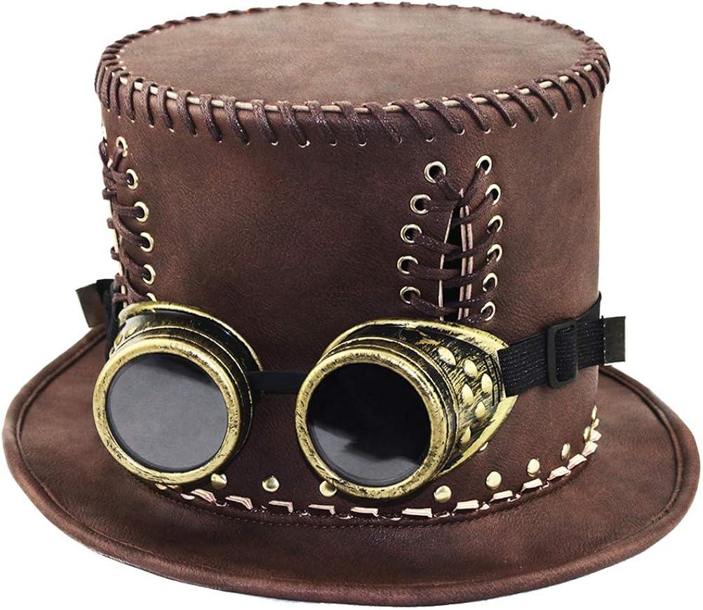 VALICLUD 1Pc Industrial Retro Style Steampunk Hat Vintage Gentleman Hat
