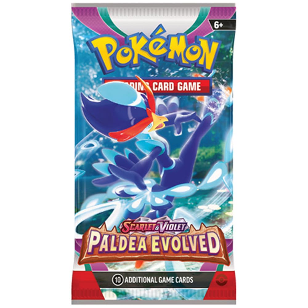 Photo 1 of Pokemon TCG: Scarlet & Violet-Paldea Evolved Booster Pack of 10