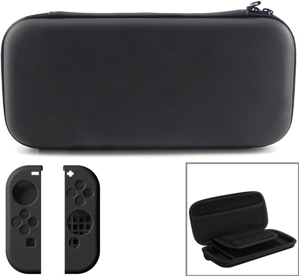 NICEKER Nintendo Switch Carry Case - Hard Shell Pouch Traveler Deluxe Travel Case for Nintendo Switch Game Console and Joy-Con Controller Protector