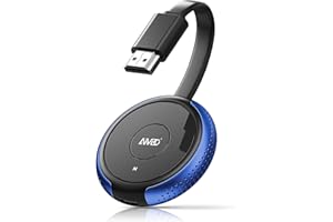 AIMIBO iOS Wireless Display Adapter 4K 5G - Direct Plug & Play HDMI Wireless Dongle for i Phone i Pad Smartphone Tablet Laptop, Cast Video to HDTV Monitor Projector, Support Airplay Miracast DLNA