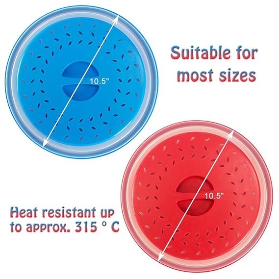 BESYZY 2PCS Tapa Microondas Plegable Colador plegable para ...