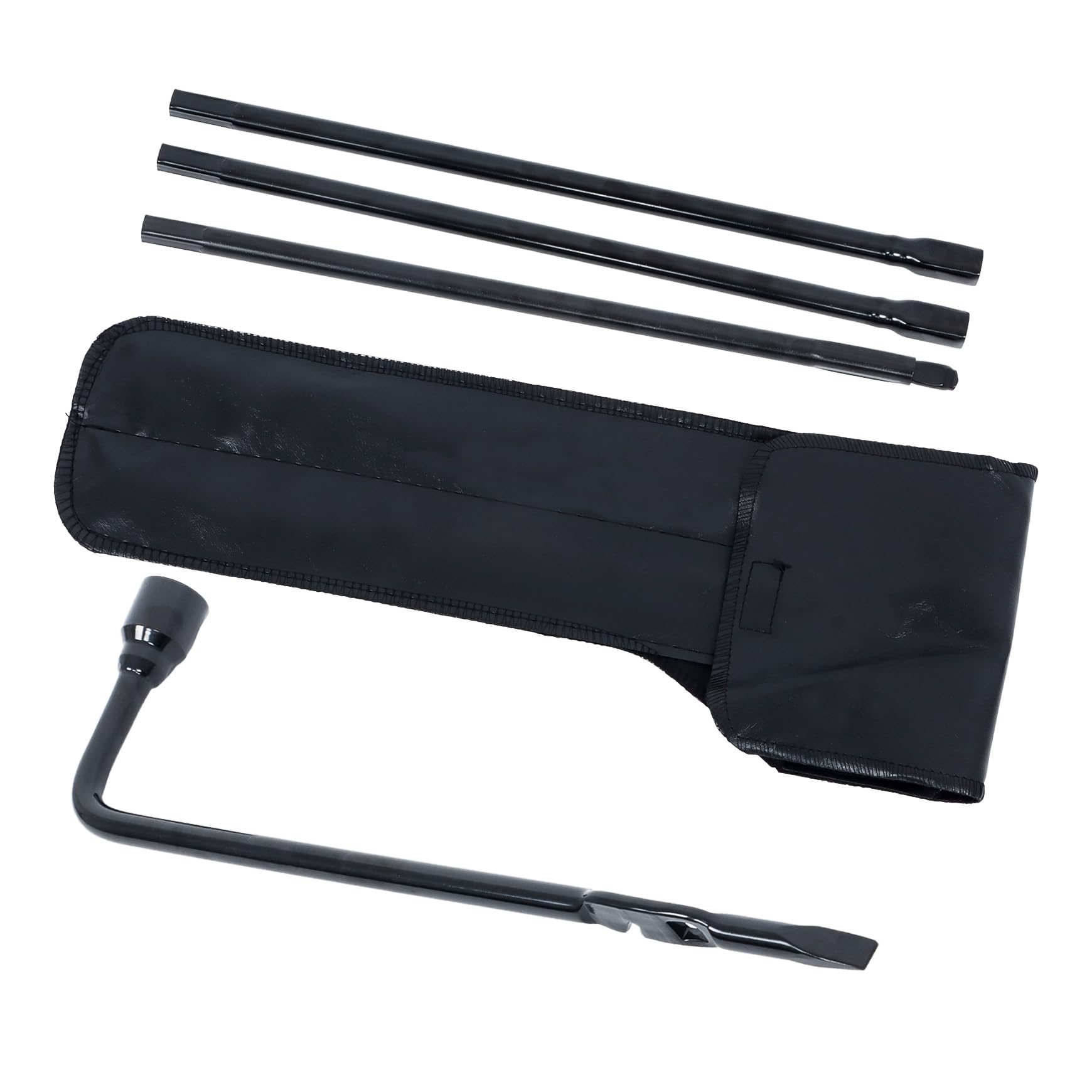 Photo 1 of 4 Pcs Spare Tire Lug Wrench Jack Tool Kit Replacement for Chevy Silverado 1500 Replacement for GMC Sierra 2000-2014