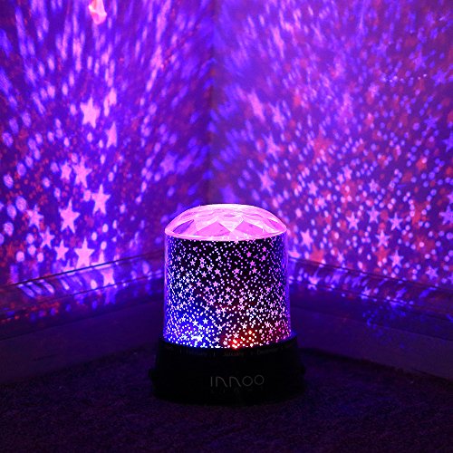 InnooLight Star Led Light Projector Baby Night Light Relaxing Mood