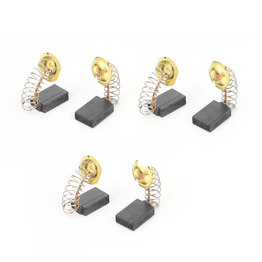 uxcell Electric Drill Motor Spare Part Carbon Brush, 17 x 10 x 5 mm