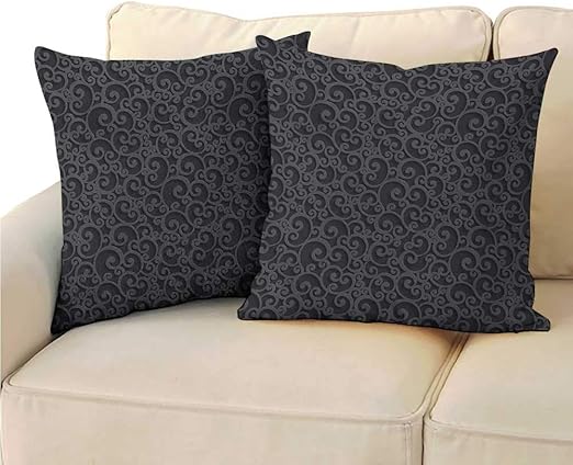 Amazon Com Ediyuneth Decorative Square Accent Pillow Case Dark