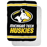 Michigan Tech University Primary Logo Stripes