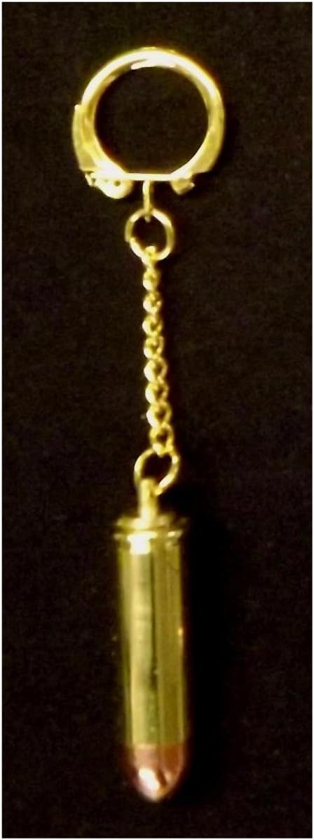 Bullet brass key rings (45 Long Colt)
