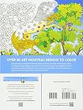 Image de Dover Creative Haven Art Nouveau Animal Designs Coloring Book (Adult Coloring)