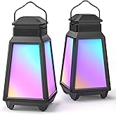 Inwa Outdoor Bluetooth Speakers, Wireless Speaker Sync Up to 100 Speakers, IPX5 Waterproof, Beat-Driven Light Show, Night Light, Compatibility with Phone, Computer, Echo Dot, for Patio, Yard, Pool