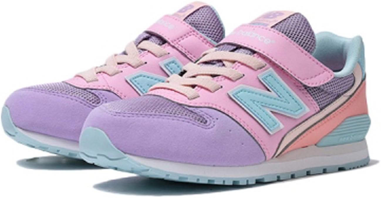 Amazon ニューバランス Kv996 キッズ スニーカー パープル ピンク 24cm パープル ピンク New Balance ニューバランス 運動靴 スニーカー
