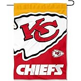 WinCraft Kansas City Chiefs Large Logo Double Sided Garden Banner Flag