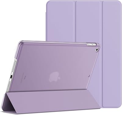 JETech Case for iPad 9/8/7 10.2 inch Auto Wake Sleep Light Purple