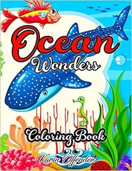 550+ Ocean Wonders Coloring Book Best HD