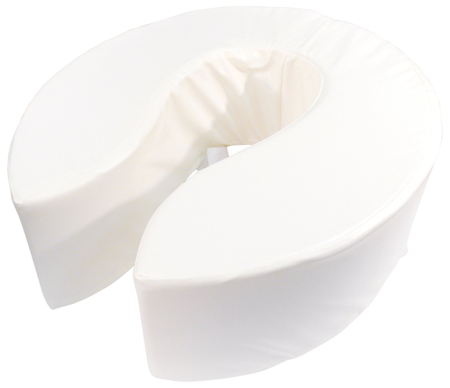 Aidapt 150mm (6") Elevation Raised Foam Padded Comfortable Toilet Seat Easy Fit White