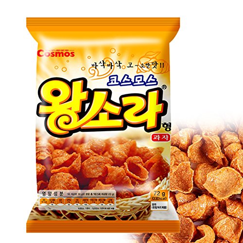 ROM AMERICA [ 3 Packs ] Korean Conch Trumpet Shell Shaped Snacks