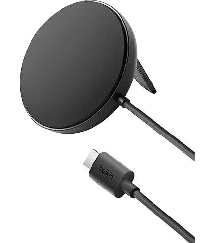 Amazon.com: Belkin 7.5W Magnetic Portable Wireless Charger Pad