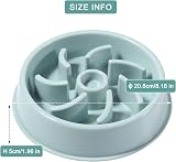 Vinabo Slow Feeder Dog Bowl Anti Choke Anti Bloat Small Medium Large Pets view 7