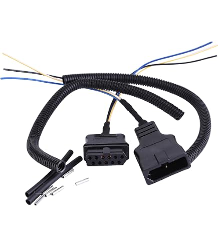 2-Pin Battery Cable Harness Kit For Western Fisher Snowplow – Plow & Truck Side – Replaces 21294 & 61169