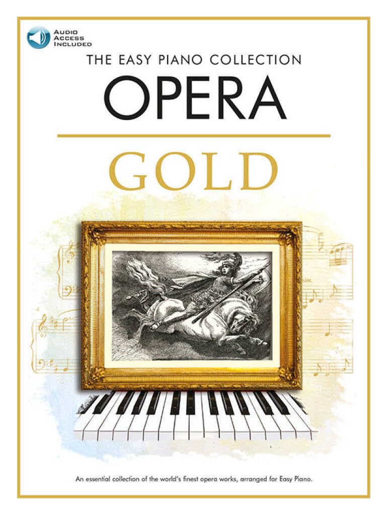 The Easy Piano Collection Opera Gold Easy Piano Book/Cd