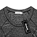 Ninedaily Womens Workout Top Running Yoga Shirt Summer Short Sleeve Casual Tunicthumb 3