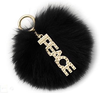 michael kors pom keychain