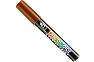 Uchida 315-C-6 Marvy Deco Color Chisel Tip Acrylic Paint Marker, Brown