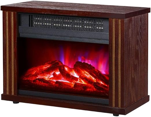 LDM Estufa de Chimenea eléctrica 3D con Efecto de Llama Realista