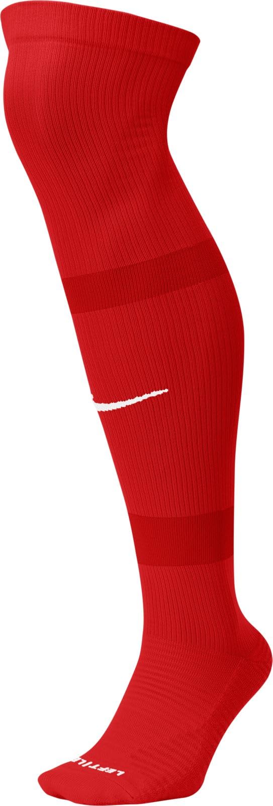 NIKE Unisex U Nk Matchfit Knee High - Team 20 Socks, university red/(white), M UK