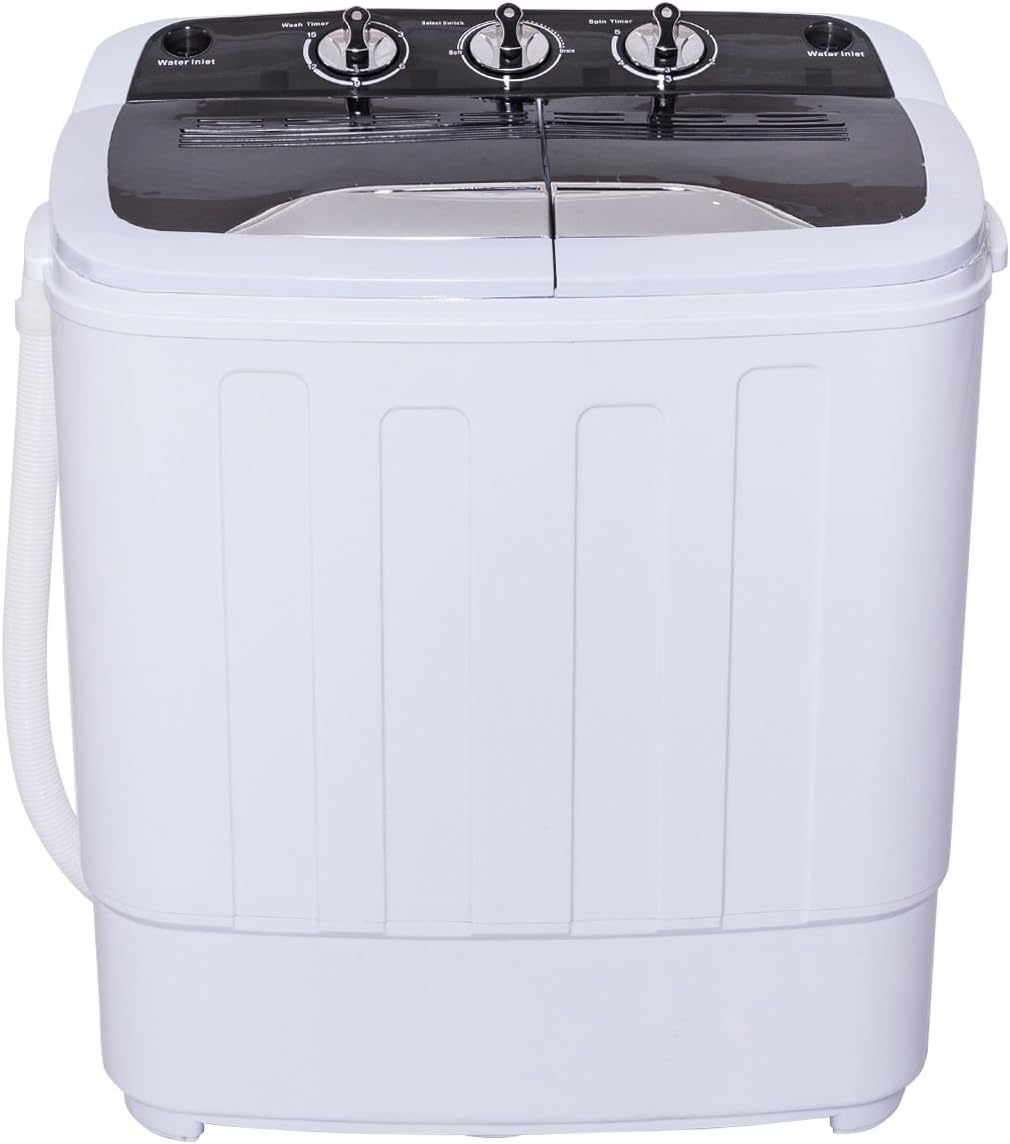 Adumly 13lbs Washing Machine Washer Spin Spinner Compact