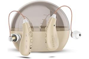 Soundure Hearing Aids for Seniors, OTC Hearing Aids for People with severe Hearing Loss, Smart Noise Reduction Chips, Stand for 80h, One-Button Operation, Comfortable Wearing