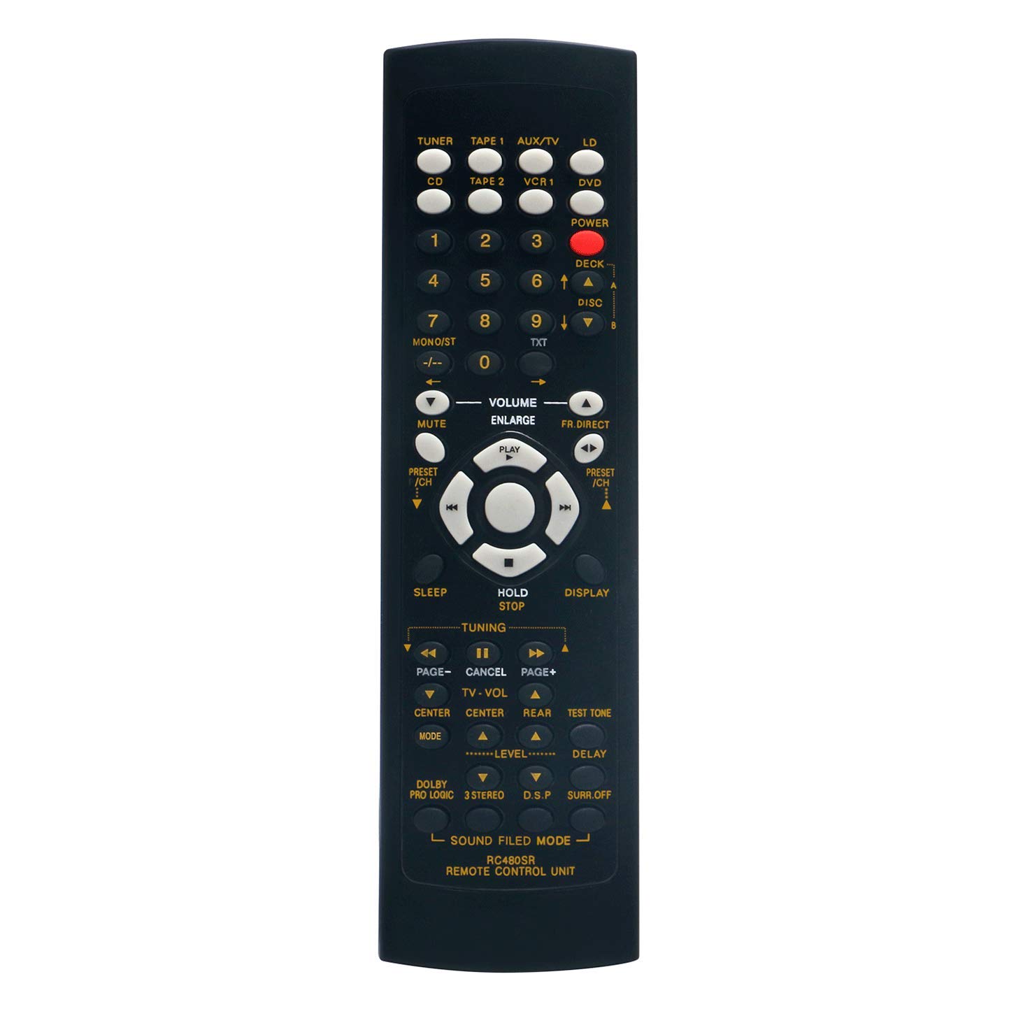 VINABTY RC480SR Remote Control fit For Marantz SR480