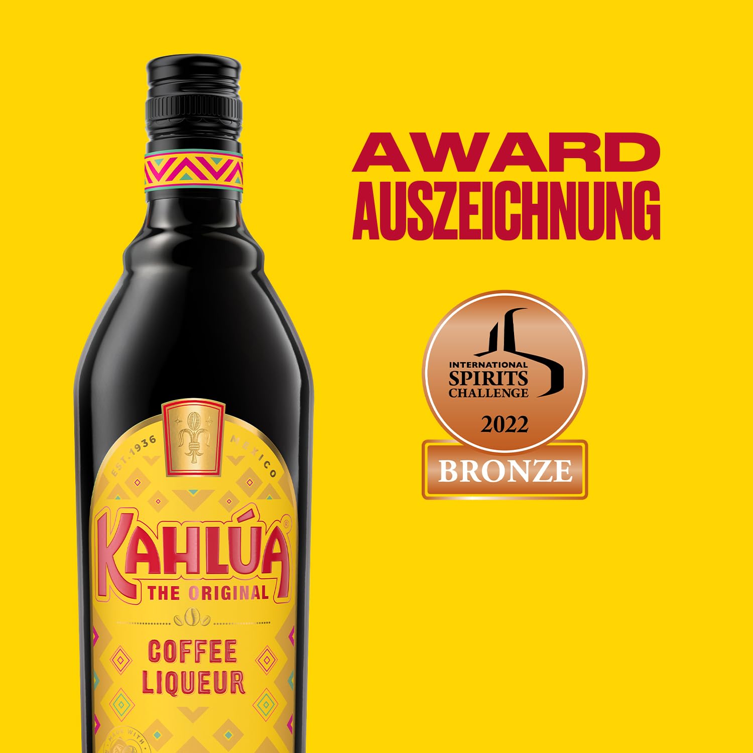 Kahlúa Coffee-Likör – Aromatischer Kaffee Likör mit Noten von Karamell und Vanille – Ideal pur, in Kaffeeheißgetränken oder Cocktails wie Espresso Martini – 1 x 0,7 l 5