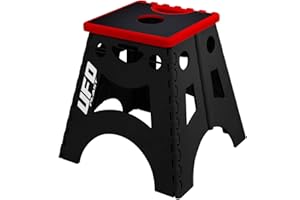 UFO Plastic Foldable Plastic Bike Stand Red