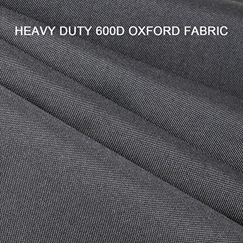 TheElves Square Fire Pit Table Cover, 30x30x25 Inch Waterproof 600D