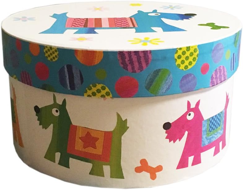 Beautiful Decorative Round Hat Boxes Childrens Storage Keepsake Box
