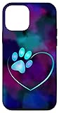 iPhone 12 mini Heart with paw of a dog or cat for