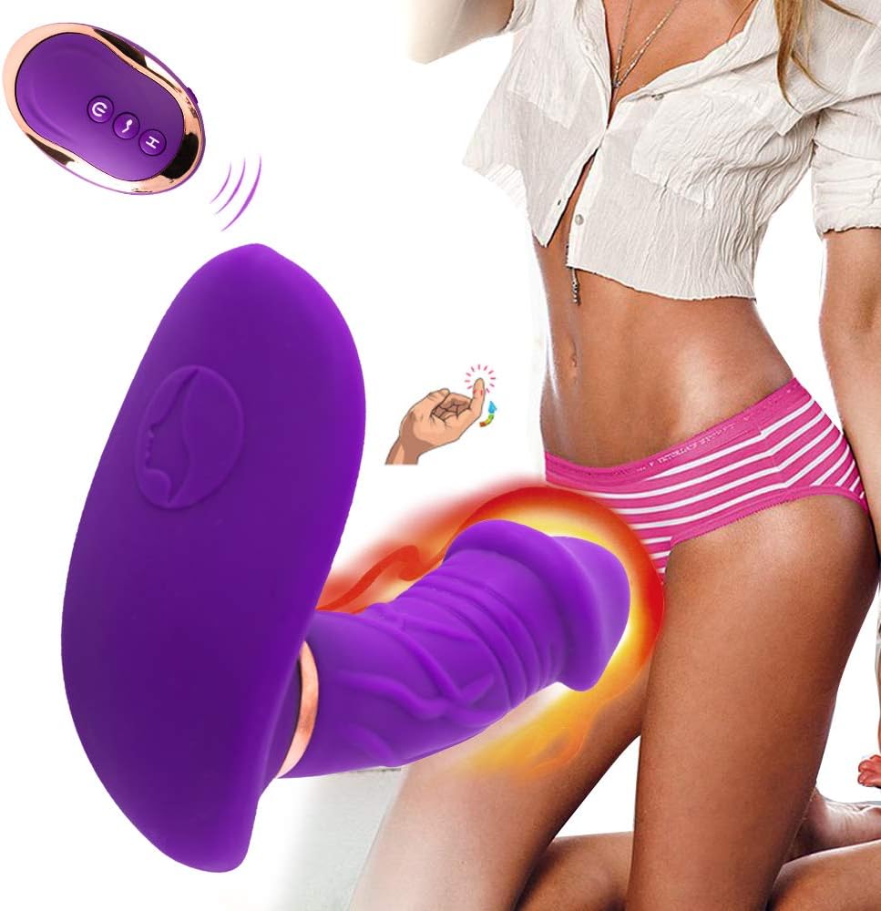 Wireless Remote Underwear Vibrańtor Invisible 9 Speed Vibrańting Panties Mástῦrbátor Štímῦlator Síx Toys for Woman Purple