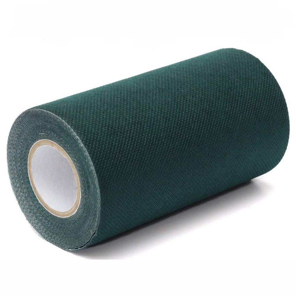 Sumnos Artificial Grass Tape Joint Tape for Fake Grass Seaming Tape Self-Adhesive Joining Tape Turf Connecting 2 Pieces Synthetic Turf Lawn Carpet (15cmx 5m)