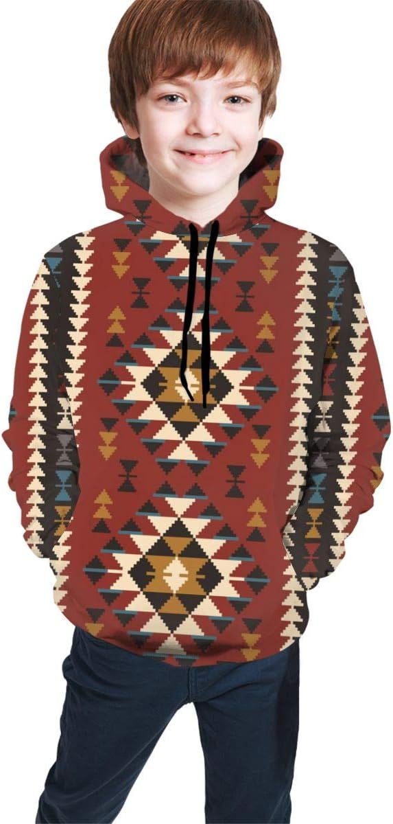 Sweater tee Girls and Boys Native Southwest American Indian Aztec Navajo Print Hoodie