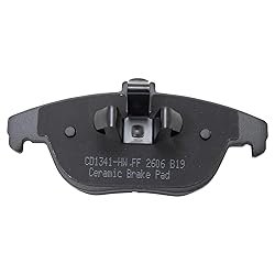 TRQ Rear Brake Pads Ceramic Compatible with