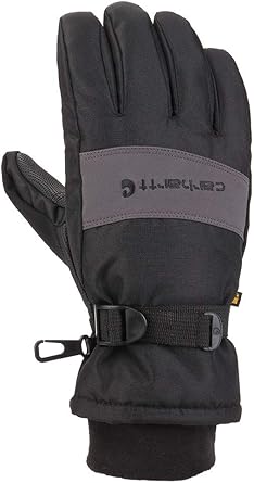 carhartt men's gloves insulated waterproof breathable
