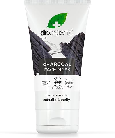 Dr Organic Charcoal Face Mask Cleansing For Acne Oily Skin 125ml