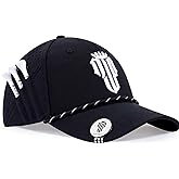 NJF Golf™ Hat Men - Breathable Mens Golf Hats, Adjustable Rope Snapback Cap, Convenient Cap with Tee Holder