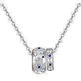 UCADRIT Cross Necklace Women Sterling Silver Mustard Seed/Crescent Moon/Dachshund/Stethoscope Gifts Cross Jewelry for Women