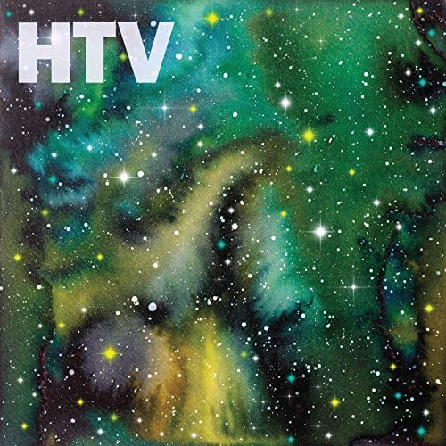Watercolor Galaxy Pattern HTV, 12" x 12" Printed Heat Transfer Vinyl, SCOLBWG9A