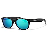 Black Sail Jib Polarized Sunglasses – Lightweight Low-Profile Frame, UV400, 7-Layer Lenses for Everyday Adventure